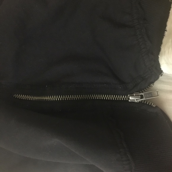 Black Rocker Distressed Sweatshirt - Picture 4 of 4